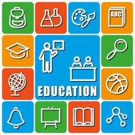 Education icons N182
