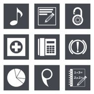Icons for Web Design set 36
