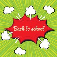 Back to school vector format
