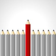 Pencil concept - Illustration