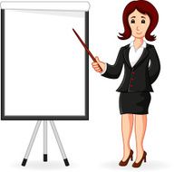 women standing holding a training