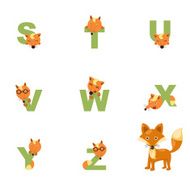 Alphabet S-Z Fox N2