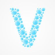 Alphabet Letter V N4