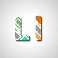 Colorful letter alphabet N399