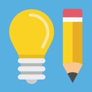 Vector Idea or Web Development Concept Icon