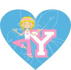 Cute Yoga Girl Illustration N13