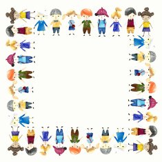 Children illustration frame N2