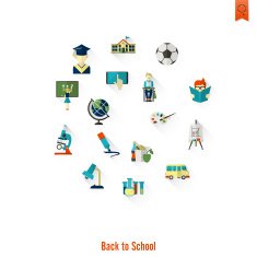 school and education icons N729