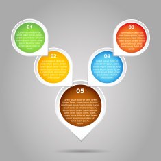 Vector infographic background N14