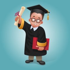 Graduate boy