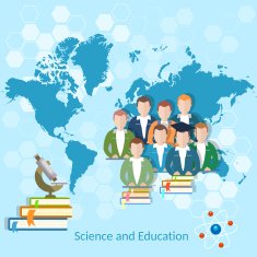 Science and education students pupils online international college