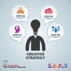 template modern info-graphic design N9