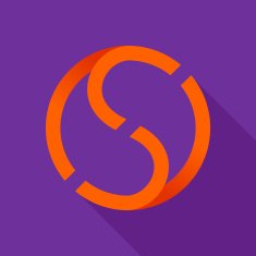 S letter line logo N16