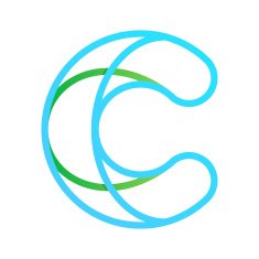 C letter line logo N6