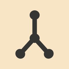 Flat in black and white mobile application biology lab
