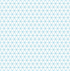 Isometric grid paper Seamless pattern N2