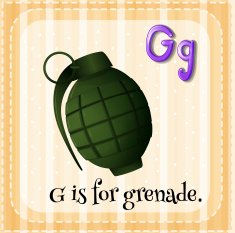 Letter G N36