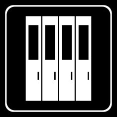 Vector locker icon Illustration EPS10 N5