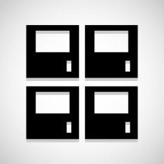 Vector locker icon Illustration EPS10 N9