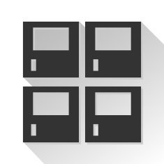 Vector locker icon Illustration EPS10 N11