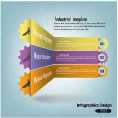 colorful infographics options banner N2
