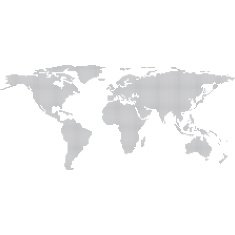 Dots Grey World Map vector Illustration