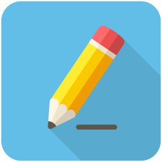 Pencil draws a line icon