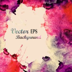 Abstract hand drawn watercolor background N5