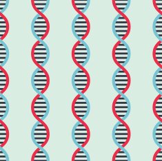 Seamless background made of DNA pattern N2