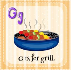 Letter G N42