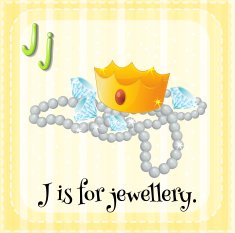 Letter J N19