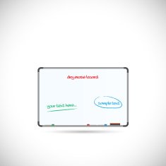 Dry Erase Board Illustration