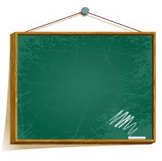School blackboard N14