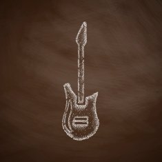 electric guitar icon