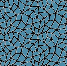 Crystal lattice seamless background