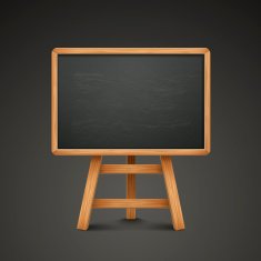 blank blackboard or sandwich board N3