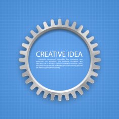 Engineering gear on paper