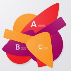 ABC abstract background
