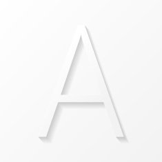 Vector letter N25