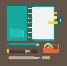 Stationary Office Icons