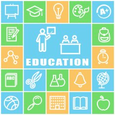 Education icons N183