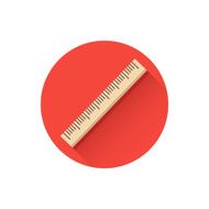 Vector Ruler Icon