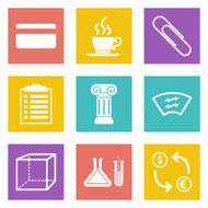 Icons for Web Design and Mobile Applications set 6