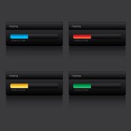Black web copy icon