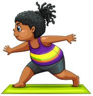 black girl running N2