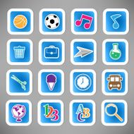 school and education icons N737