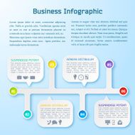 Vector abstract paper infographic background N2