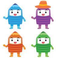 Pencil Mascot - cartoon
