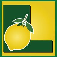 letter L for lemon N2