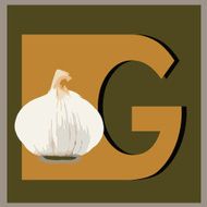 letter G for garlic N2